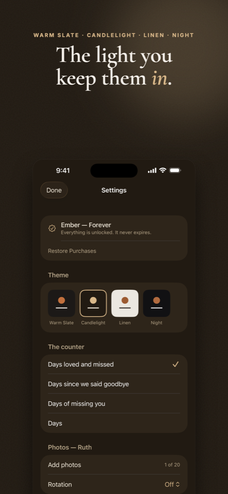 Ember screenshot