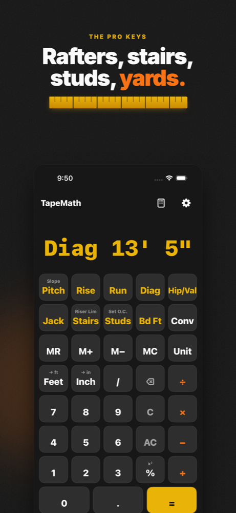 Tapewise screenshot